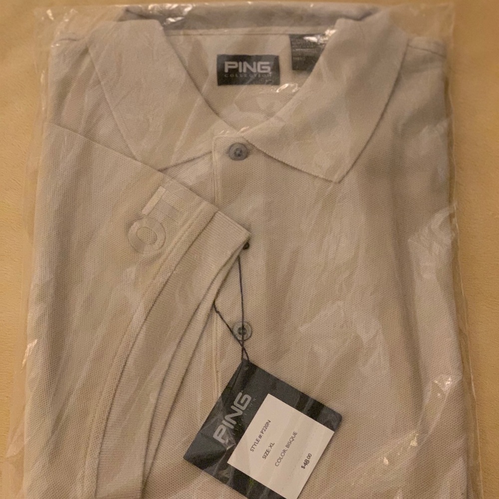 Ping Polo Shirt w “OTIS” on sleeve